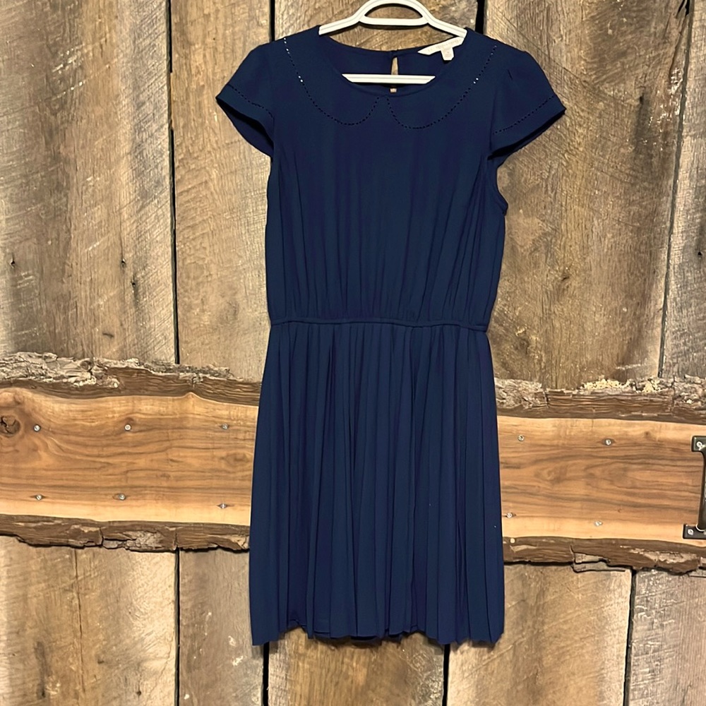 LC Lauren Conrad navy dress